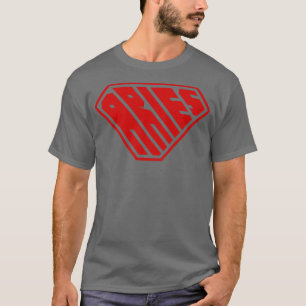 Widder SuperEmpowered Tierkreiszeichen Rot T-Shirt