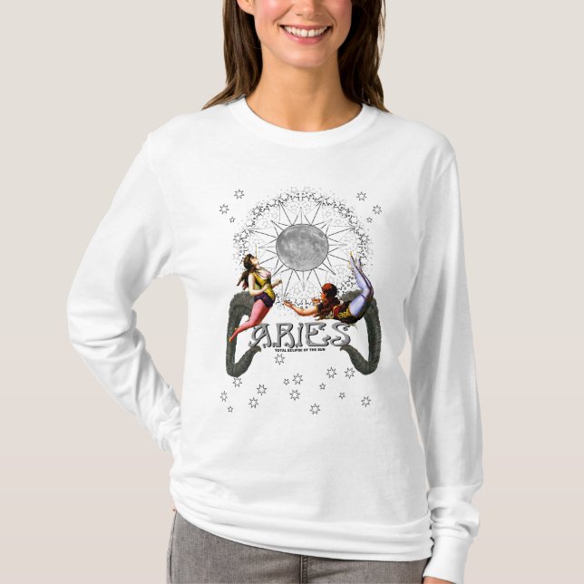 Widder-T - Shirt am 21. März - 19. April (Vorderseite)