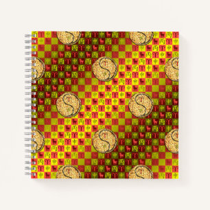 Widder und Feueraffe Notizbuch