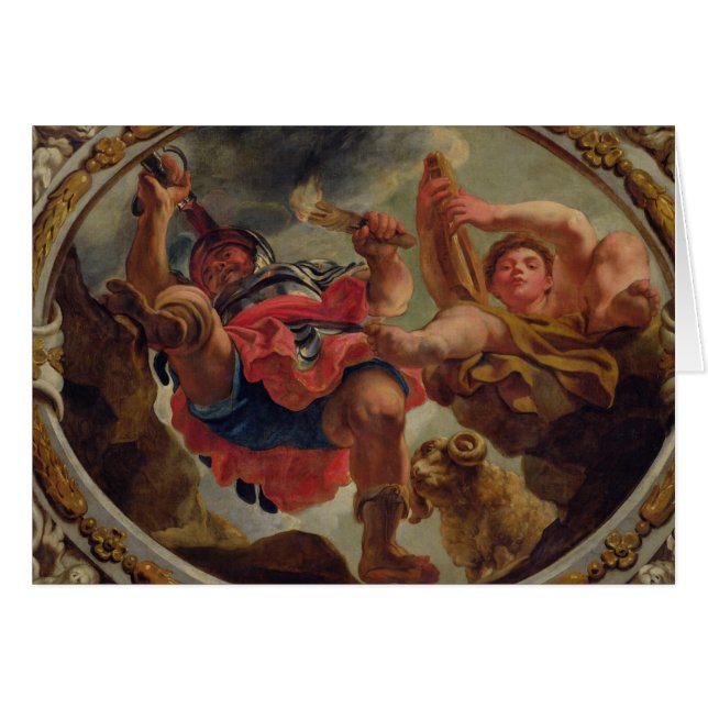 Widder, von den Zeichen des Tierkreises (Vorderseite (Horizontal))