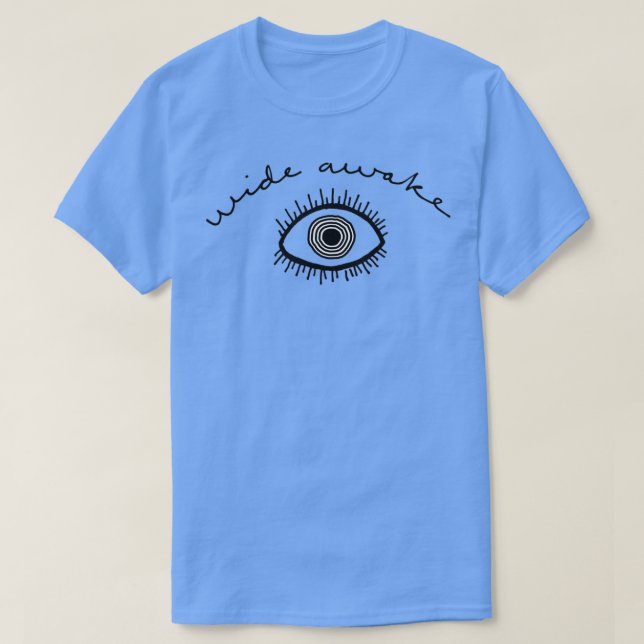 WIDE AWAKE EYE schwarz T-Shirt (Design vorne)