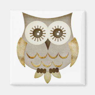 Wide Eyes Owl Magnet