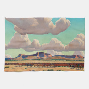 Wide Lands der Navajo von Maynard Dixon Geschirrtuch