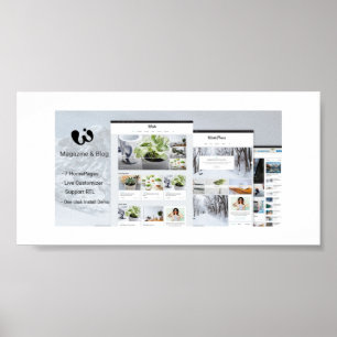 Wide - Magazine & Blog WordPress Themes Poster
