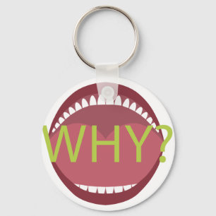 Wide Open Mouth Schlüsselanhänger