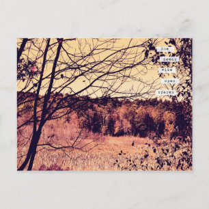 Wide Open Space II Postkarte