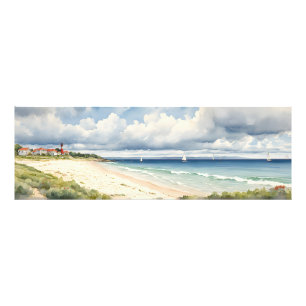 Wide Seascape "Norfolk lebt am Meer" Fotodruck