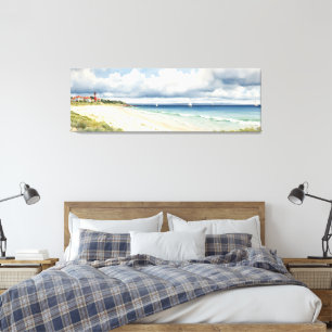 Wide Seascape "Norfolk lebt am Meer" Leinwanddruck