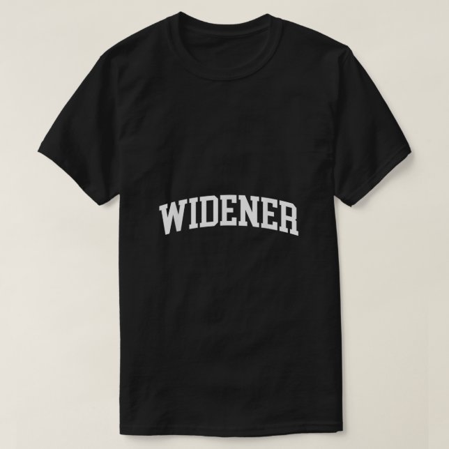 Widener Athletic Arch Uni University Alumni T-Shirt (Design vorne)