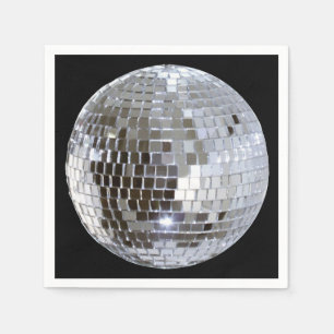 Widergespiegelter Disco-Ball 1 Serviette