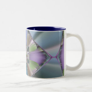 widergespiegeltes Glas Zweifarbige Tasse
