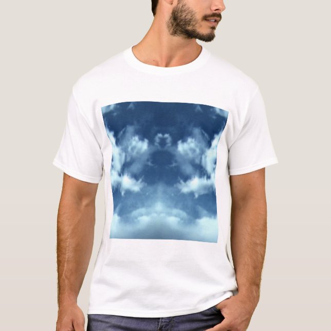 Widergespiegeltes Himmel-Shirt T-Shirt (Vorderseite)