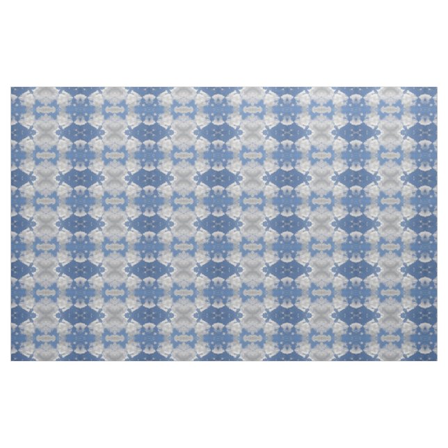 Widergespiegeltes wunderliches Wolken-Gewebe Stoff (Yard (91,4 cm))