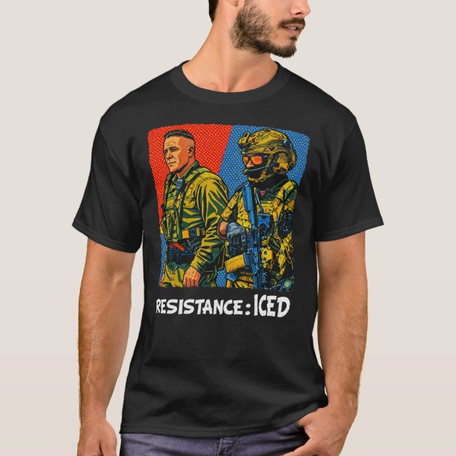 WIDERSTAND: GEFROREN T-Shirt (Vorderseite)