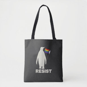 Widerstand gegen Pinguin gegen LGBT-Zölle gegen Tr