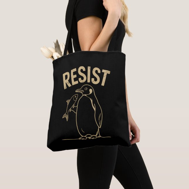 Widerstand gegen Pinguine-Aktivismus-Protest Vinta (Von Nahem)