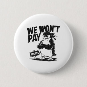 Widerstand gegen politische Ungerechtigkeit Funny Button