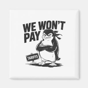 Widerstand gegen politische Ungerechtigkeit Funny  Magnet