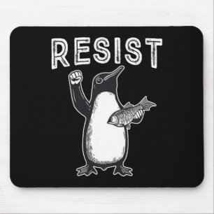 Widerstand gegen politischen Protest von Pinguin Mousepad