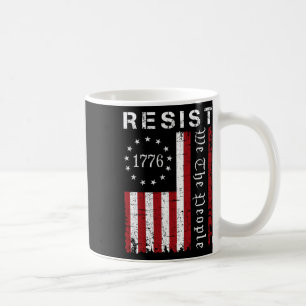 Widerstand gegen Protest Wir, die Volksflagge Prot Kaffeetasse