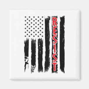 Widerstand gegen Trump-T-Shirts - amerikanischer F Magnet