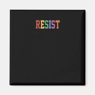 Widerstand gegen Trumps politischen Protest Magnet