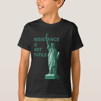 Widerstand ist nicht nutzbar grafisch T-Shirt