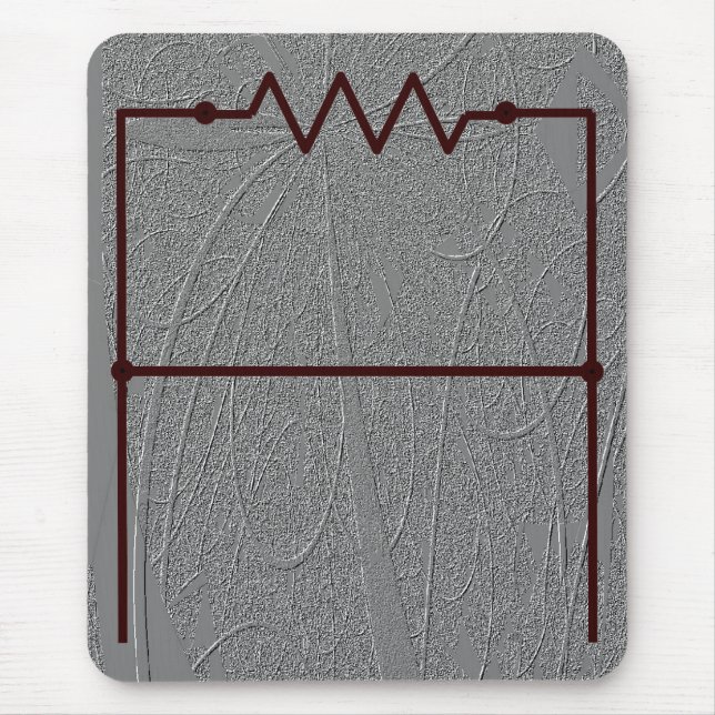 Widerstand ist vergeblich mousepad (Vorne)