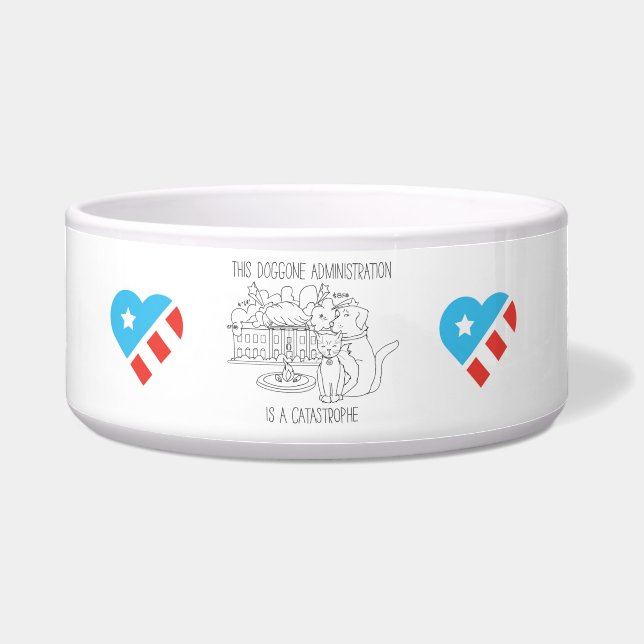 Widerstand-Kochbuch-Haustier-Schüssel Napf (Vorderseite)