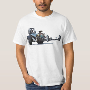 Widerstand-Laufen u. Vintages Dragsters T-Shirt