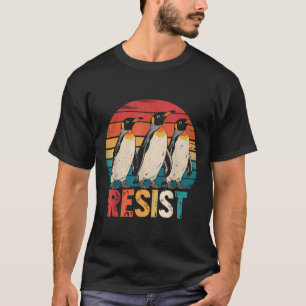 Widerstand Pinguine Protest gegen die Zölle Pingui T-Shirt