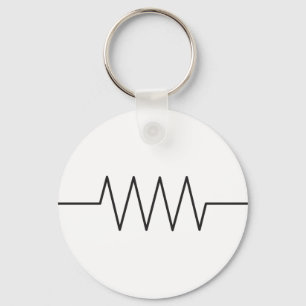 Widerstand-Symbol Schlüsselanhänger