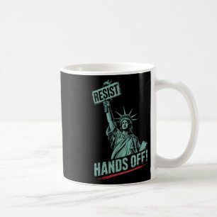 Widerstand - Trump macht die Freiheitsstatue pr Kaffeetasse
