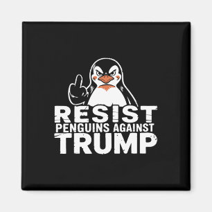 Widerstand von Pinguinen gegen Trump-Zölle - Mitte Magnet