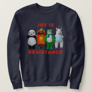 Widerstands-Frosch Portland Frosch Protest für Män Sweatshirt
