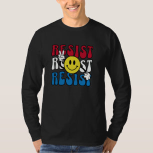 Widerstands-Statement-Shirt Politisch Retro 70er-T T-Shirt