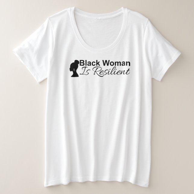 Widerstandsfähig Große Größe T-Shirt (Design vorne)