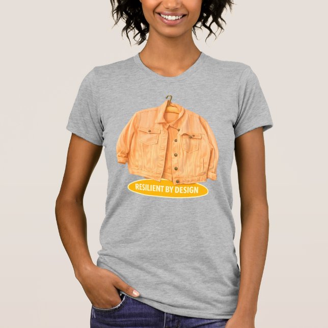 WIDERSTANDSFÄHIG VON DESIGN  T-Shirt (Vorderseite)