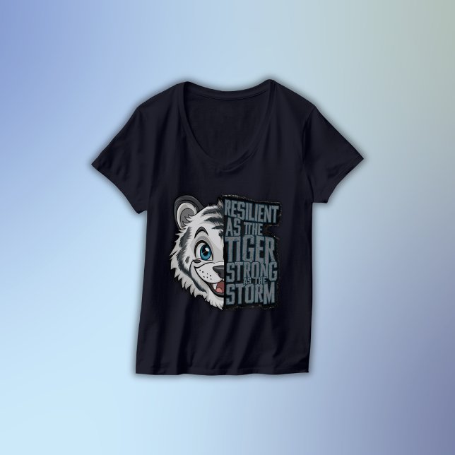 widerstandsfähig wie ein Tiger | T-Shirt (Von Creator hochgeladen)