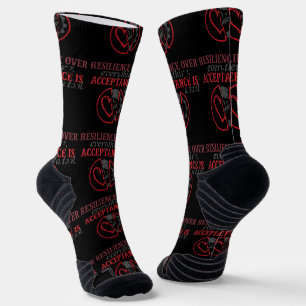 Widerstandsfähigkeit Über Alles Akzeptanz Ist Ei Socken