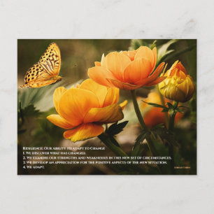 Widerstandsfähigkeit: Unsere Fähigkeit, sich an de Postkarte