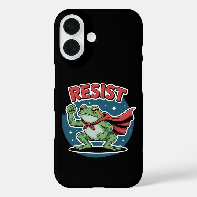 Widerstandsfrosch Portland Frosch Protest für Männ Case-Mate iPhone Hülle (Rückseite)