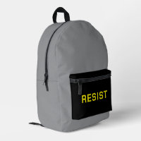 Widerstandsprotest-Rucksack