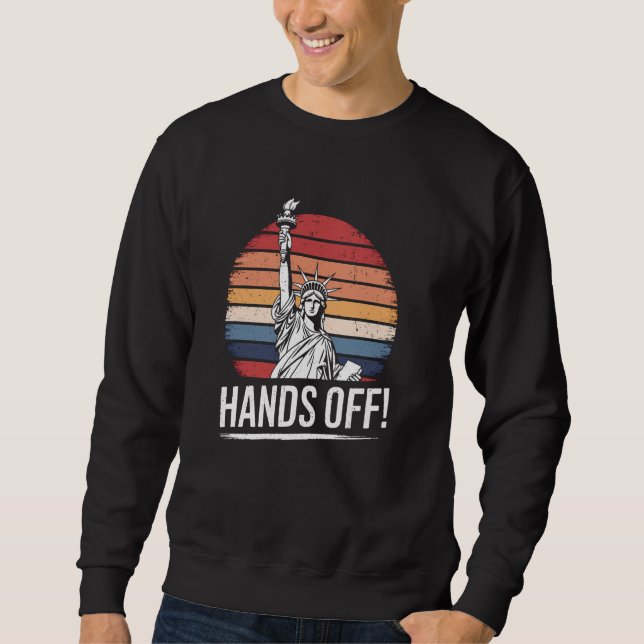 Widerstandsstatue der Freiheitshands von Prot Sweatshirt (Vorderseite)