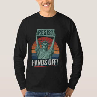Widerstandsstatue der Freiheitshands von Prot T-Shirt