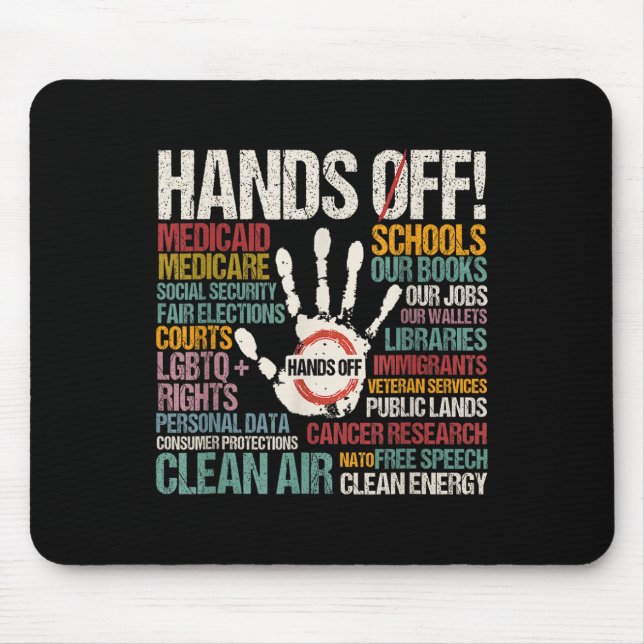 Widerstandsstatus der Freiheitshand von Prot Mousepad (Vorne)