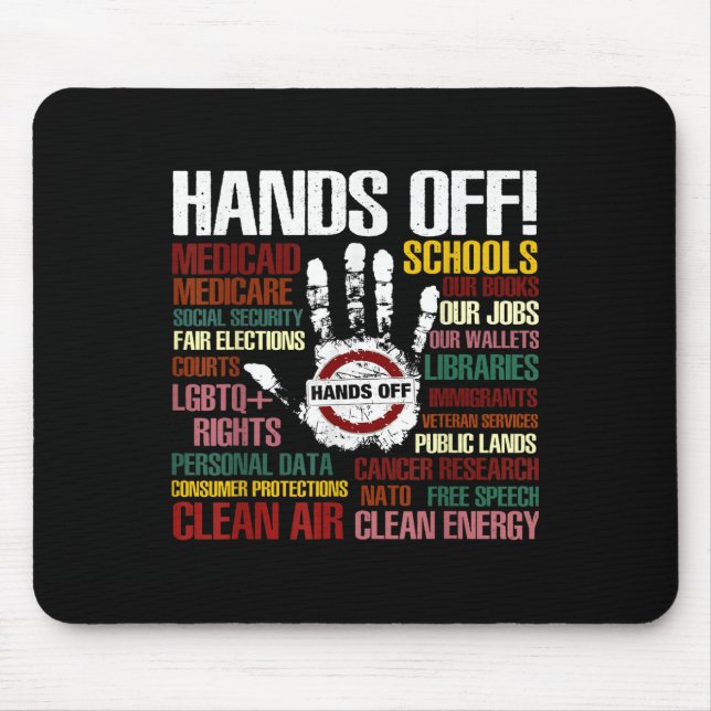 Widerstandsstatus der Freiheitshand von Prot Mousepad (Vorne)