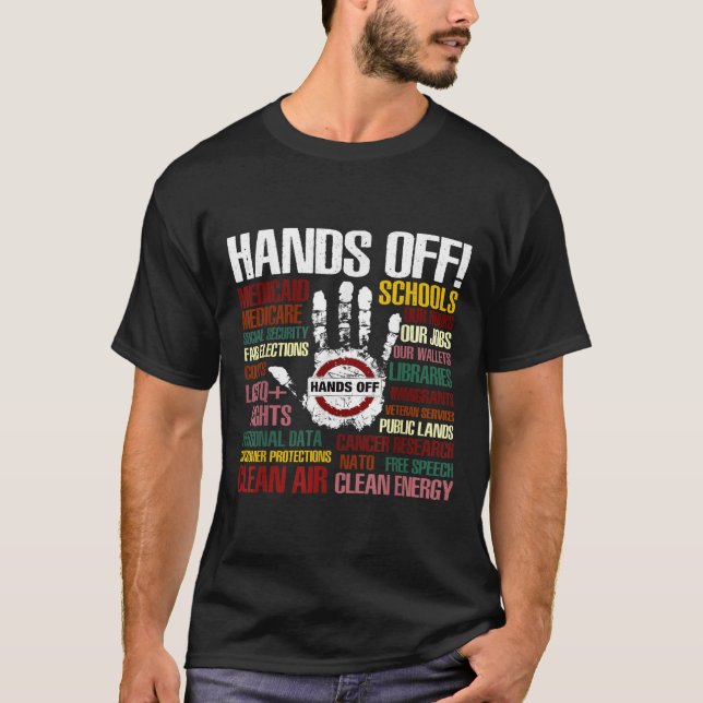 Widerstandsstatus der Freiheitshand von Prot T-Shirt (Vorderseite)