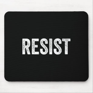 Widerstehe Anti-Trump Protestmarsch Politisch Trot Mousepad