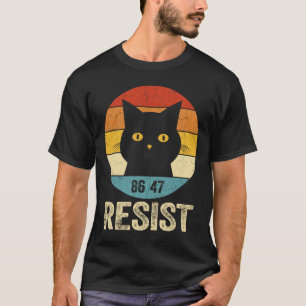 Widerstehe Anti-Trump-T-Shirt Retro-Widerstand geg T-Shirt